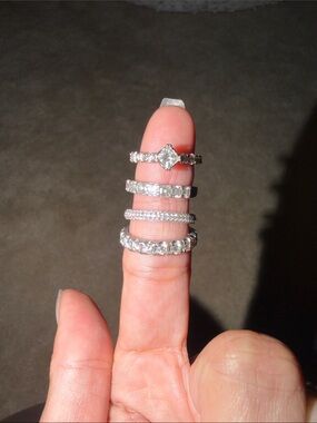 Platinum Diamond Rings